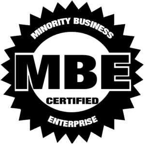 Minority Business Enterprise (MBE) certification logo
